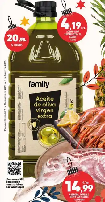  Aceite oliva virgen extra family