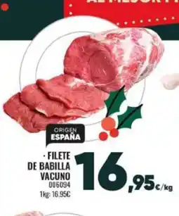 Family Cash Filete de babilla vacuno oferta