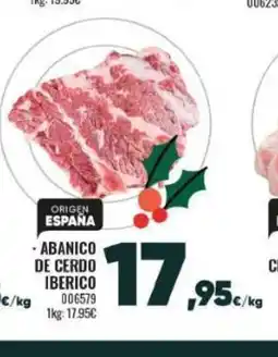 Family Cash Abanico de cerdo iberico oferta