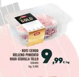 Family Cash Roti cerdo relleno pimiento rojo cebolla tello oferta