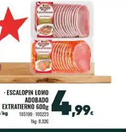 Family Cash Escalopin lomo adobado extratierno oferta