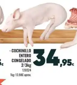 Family Cash Cochinillo entero congelado oferta