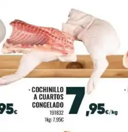 Family Cash .cochinillo a cuartos congelado oferta