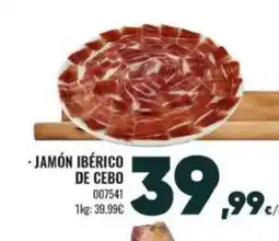 Family Cash Jamón ibérico de cebo oferta