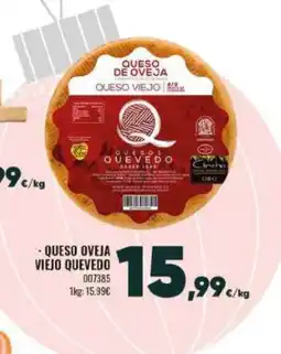 Family Cash Queso oveja viejo quevedo oferta