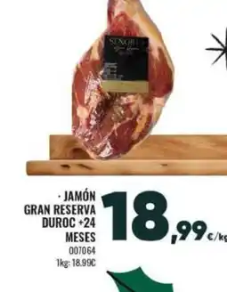 Family Cash Jamón gran reserva duroc +24 meses oferta