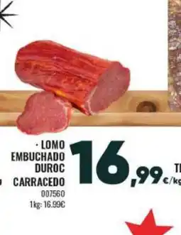 Family Cash Lomo embuchado duroc carracedo oferta