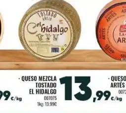 Family Cash EL HIDALGO Queso mezcla tostado oferta