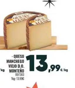 Family Cash Queso manchego viejo d.o. monteno oferta