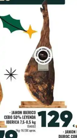 Family Cash Jamon iberico cebo 50% leyenda iberica oferta