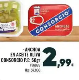 Family Cash CONSORCIO Anchoa en aceite oliva oferta