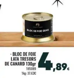 Family Cash Bloc de foie lata tresors de canard oferta