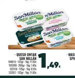 Family Cash SAN MILLÁN Queso untar oferta