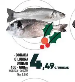 Family Cash Dorada o lubina oferta