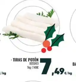 Family Cash Tiras de potón oferta