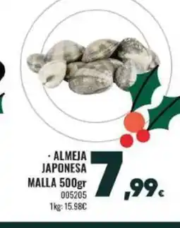 Family Cash Almeja japonesa malla oferta