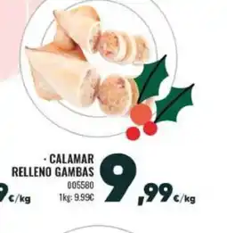 Family Cash Calamar relleno gambas oferta