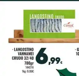 Family Cash Langostino vannamei crudo 32/40 oferta