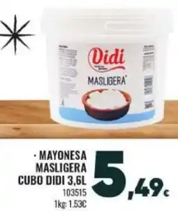 Family Cash DIDI Mayonesa masligera cubo oferta