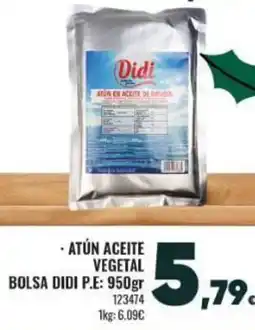 Family Cash DIDI Atún aceite vegetal bolsa oferta