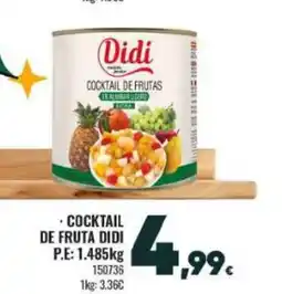 Family Cash DIDI Cocktail de frutas oferta