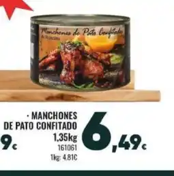 Family Cash Manchones de pato confitado oferta