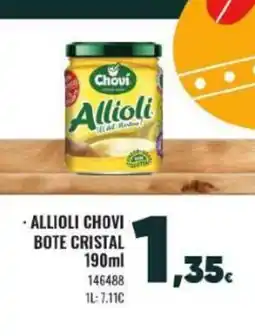 Family Cash Allioli chovi bote cristal oferta