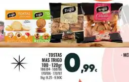 Family Cash MAS TRIGO Tostas oferta