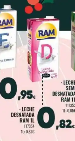 Family Cash RAM Leche desnatada oferta
