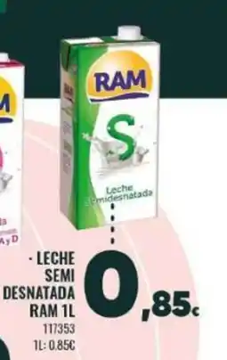 Family Cash RAM Leche semi desnatada oferta