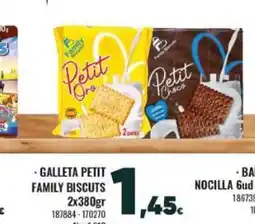 Family Cash Galleta petit family biscuts oferta