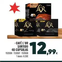 Family Cash Café l'or surtido 40 cápsulas oferta