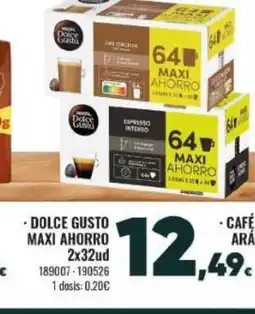 Family Cash DOLCE GUSTO Maxi ahorro oferta