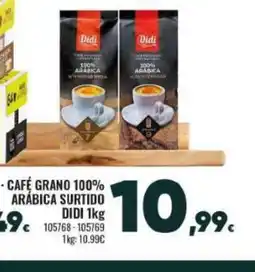 Family Cash DIDI Café grano 100% arabica surtido oferta