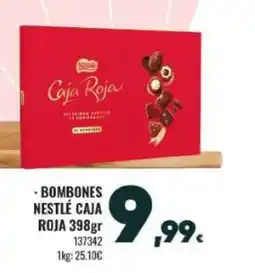 Family Cash CAJA ROJA Bombones nestlé oferta