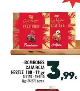Family Cash CAJA ROJA Bombones oferta