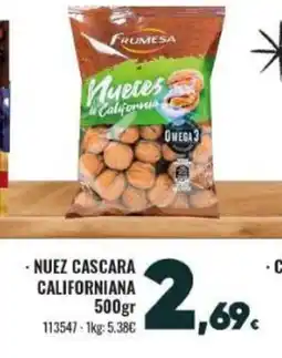 Family Cash Nuez cascara californiana oferta