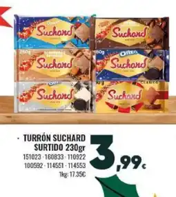 Family Cash Turron suchard surtido oferta