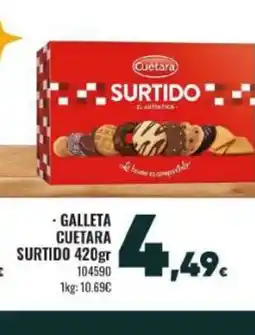 Family Cash Galleta cuetara surtido oferta