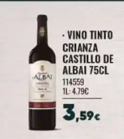 Family Cash CASTILLO DE ALBAI Vino tinto crianza oferta