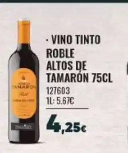 Family Cash ALTOS DE TAMARON Vino tinto roble oferta