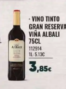 Family Cash VIÑA ALBALI Vino tinto gran reserva oferta