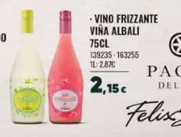Family Cash VIÑA ALBALI Vino frizzante oferta