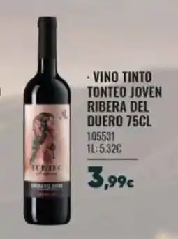 Family Cash Vino tinto tonteo joven ribera del duero oferta