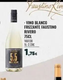 Family Cash Vino blanco frizzante faustino rivero oferta