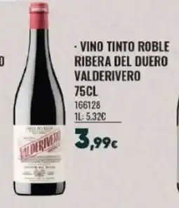 Family Cash VALDERIVERO Vino tinto roble ribera del duero oferta