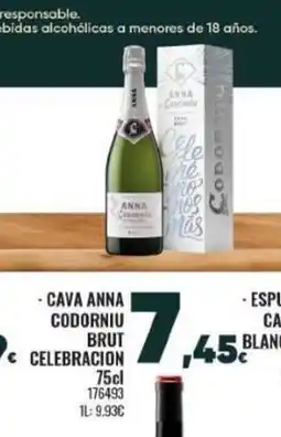 Family Cash Cava anna codorniu brut celebracion oferta