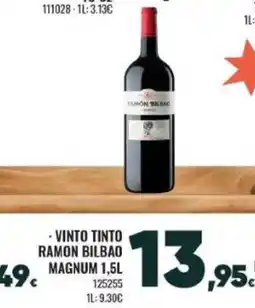 Family Cash Vinto tinto ramon bilbao magnum oferta