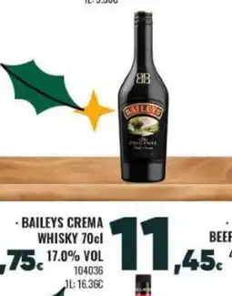 Family Cash BAILEYS Crema whisky oferta