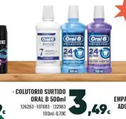 Family Cash ORAL B Colutorio surtido oferta